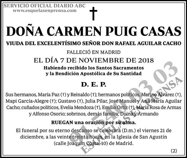 Carmen Puig Casas
